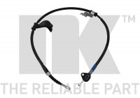 Vajer, parkeringsbroms