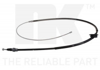 Vajer, parkeringsbroms