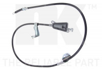 Vajer, parkeringsbroms