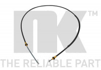 Vajer, parkeringsbroms