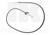 Vajer, parkeringsbroms