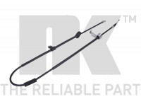 Vajer, parkeringsbroms