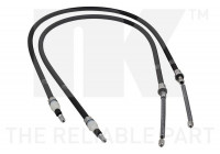 Vajer, parkeringsbroms