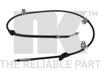 Vajer, parkeringsbroms