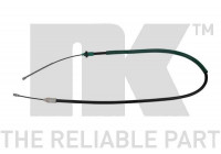 Vajer, parkeringsbroms