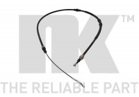 Vajer, parkeringsbroms