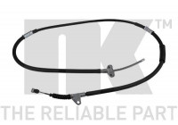 Vajer, parkeringsbroms