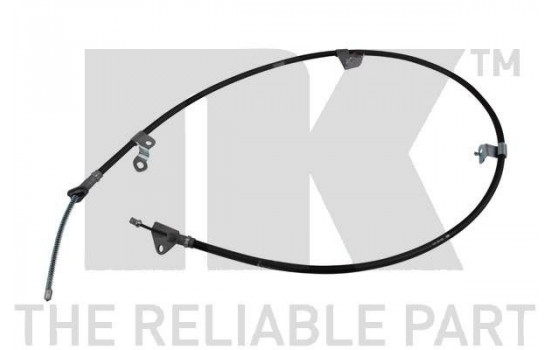 Vajer, parkeringsbroms