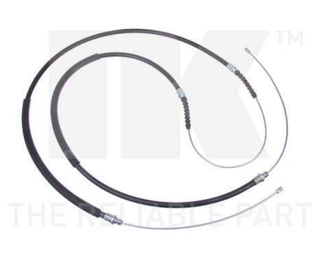 Vajer, parkeringsbroms