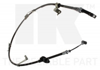 Vajer, parkeringsbroms