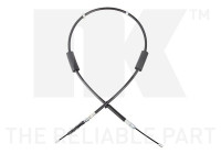 Vajer, parkeringsbroms