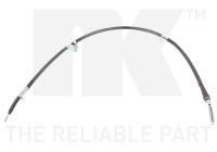 Vajer, parkeringsbroms