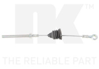 Vajer, parkeringsbroms