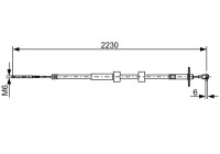 Vajer, parkeringsbroms