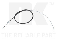 Vajer, parkeringsbroms