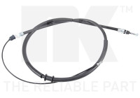 Vajer, parkeringsbroms