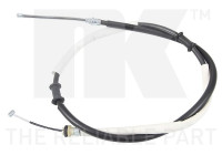 Vajer, parkeringsbroms