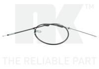 Vajer, parkeringsbroms