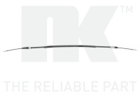 Vajer, parkeringsbroms