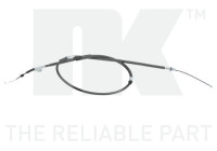 Vajer, parkeringsbroms