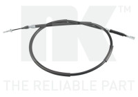 Vajer, parkeringsbroms