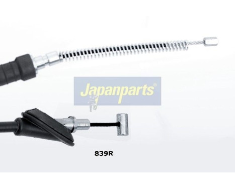 Vajer, parkeringsbroms, bild 2