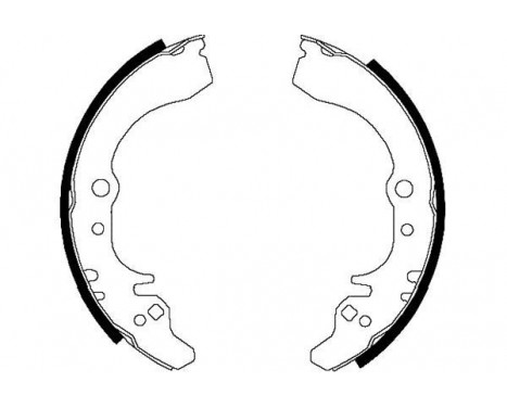 Bromsbackar KBS-1912 Kavo parts