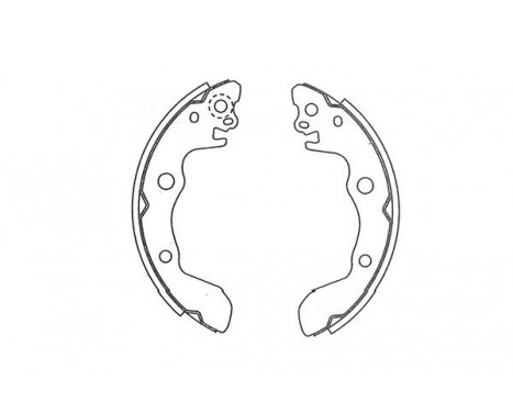 Bromsbackar KBS-3913 Kavo parts