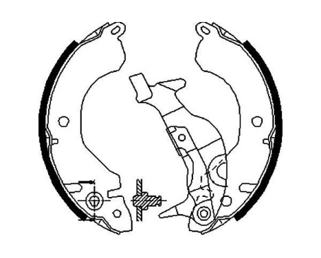 Bromsbackar KBS-6416 Kavo parts
