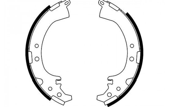 Bromsbackar KBS-9933 Kavo parts