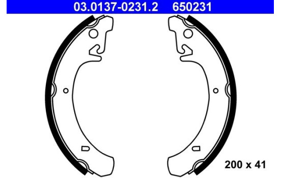 Bromsbackar, sats 03.0137-0231.2 ATE, bild 2