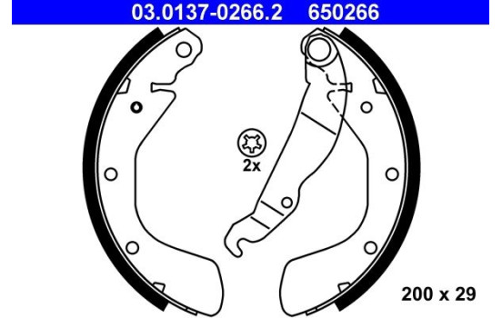Bromsbackar, sats 03.0137-0266.2 ATE, bild 2