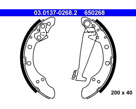 Bromsbackar, sats 03.0137-0268.2 ATE, bild 2