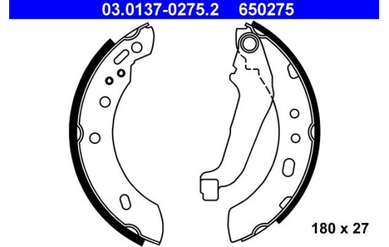 Bromsbackar, sats 03.0137-0275.2 ATE, bild 2