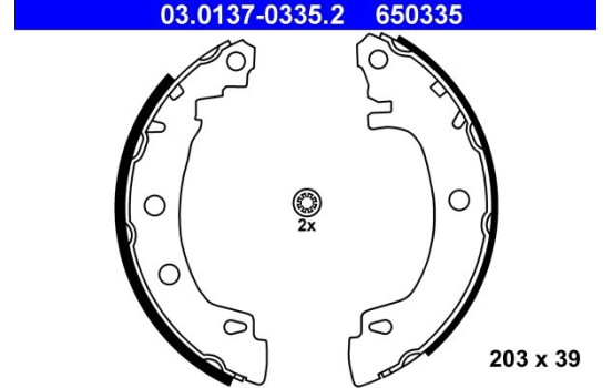Bromsbackar, sats 03.0137-0335.2 ATE, bild 2
