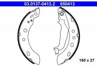 Bromsbackar, sats 03.0137-0413.2 ATE