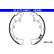 Bromsbackar, sats 03.0137-0485.2 ATE