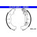 Bromsbackar, sats 03.0137-0493.2 ATE