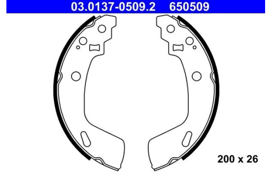 Bromsbackar, sats 03.0137-0509.2 ATE, bild 2