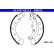 Bromsbackar, sats 03.0137-0512.2 ATE