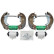 Bromsbackar, sats 111480 ABS, miniatyr 2