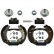 Bromsbackar, sats 37496 FEBI