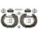 Bromsbackar, sats 37524 FEBI, miniatyr 2