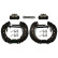 Bromsbackar, sats 37532 FEBI
