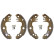 Bromsbackar, sats 8118 ABS, miniatyr 3
