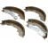 Bromsbackar, sats 8410 ABS