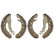 Bromsbackar, sats 8631 ABS, miniatyr 2