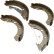 Bromsbackar, sats 9012 ABS