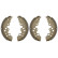 Bromsbackar, sats 9084 ABS, miniatyr 2