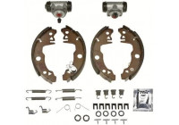 Bromsbackar, sats Brake Kit BK1006 TRW